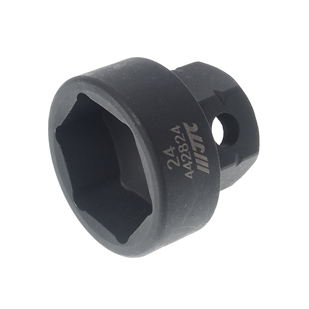 Головка торцевая 1/2" 24мм ударная мини L=28мм JTC JTC-442824