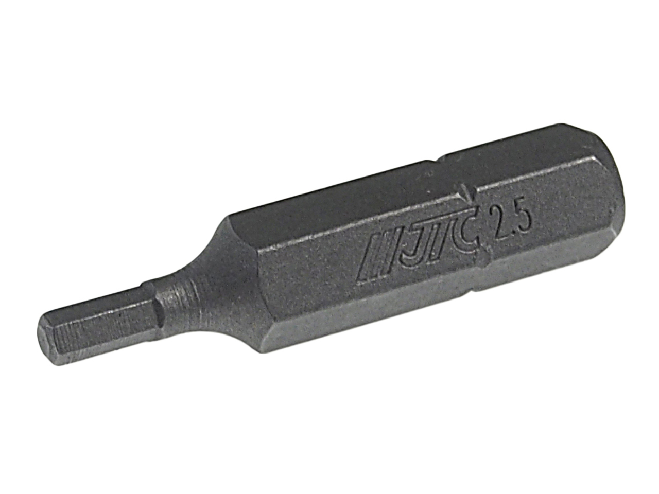 Бита HEX H2.5х30мм 1/4" DR 6-ти гранная JTC JTC-11530025