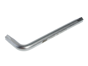 Ключ TORX Г-образный TS27H 5-гранный L=64мм JTC JTC-71927