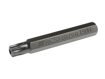 Бита TORX Т50Hх75мм 10мм удлиненная S2 JTC JTC-1347550